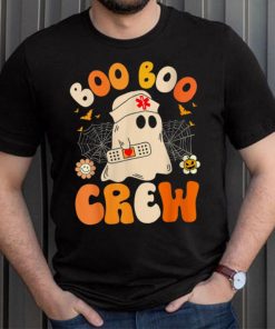 Groovy Boo Boo Crew Nurse Funny Ghost Women Halloween Nurse T Shirt