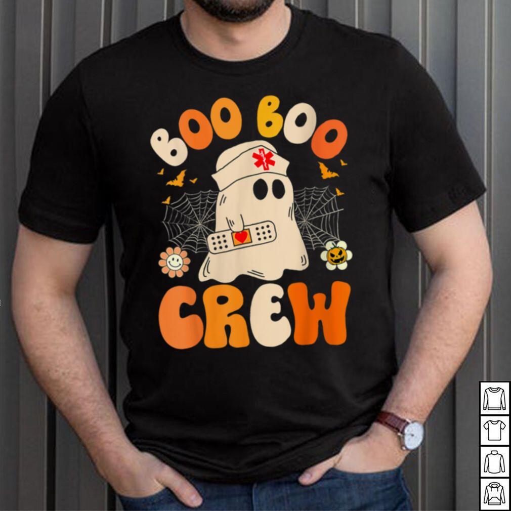 Groovy Boo Boo Crew Nurse Funny Ghost Women Halloween Nurse T Shirt Groovy Boo Boo Crew Nurse Funny Ghost Women Halloween Nurse T Shirt