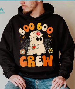 Groovy Boo Boo Crew Nurse Funny Ghost Women Halloween Nurse T Shirt