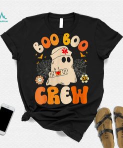 Groovy Boo Boo Crew Nurse Funny Ghost Women Halloween Nurse T Shirt