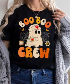 Groovy Boo Boo Crew Nurse Funny Ghost Women Halloween Nurse T Shirt