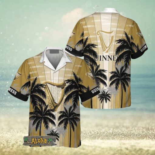 Guinness Tropical Coconut Palms Hawaiian Shirt For Men And Women Gift Hawaiian Beer