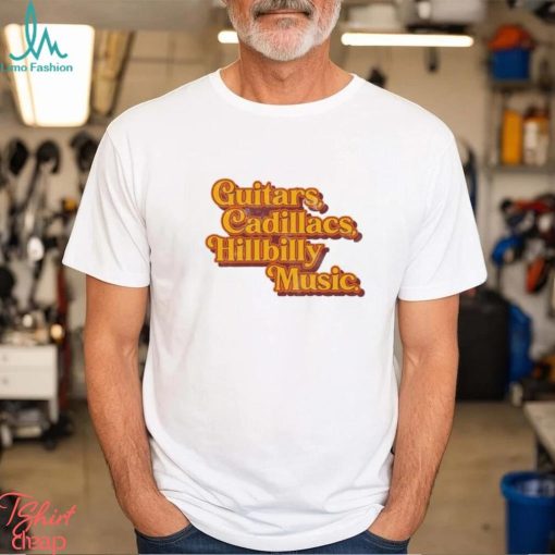 Guitars Lyrics Dwight Yoakam Tribute T Shirt Shirt