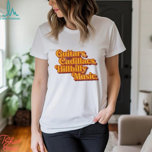 Guitars Lyrics Dwight Yoakam Tribute T Shirt Shirt