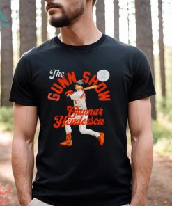 Gunnar Henderson Baltimore the Gunn Show Arc baseball shirt - Limotees