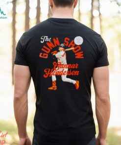 Gunnar Henderson Baltimore the Gunn Show Arc baseball shirt