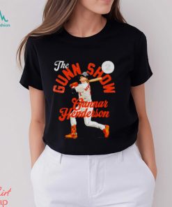 Gunnar Henderson Baltimore the Gunn Show Arc baseball shirt