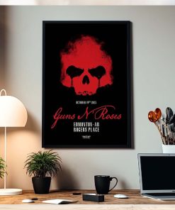 Guns N Roses Edmonton AB At Rogers Place On October 19th North America Tour 2023 Home Poster Canvas