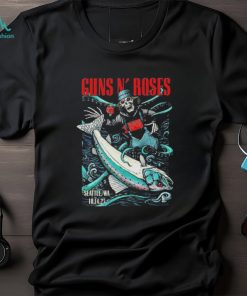 Guns N’ Roses Oct 14, 2023 Seattle Fish Thrower Event T Shirt