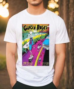Guns N’ Roses San Diego Oct 1st, 2023 Snapdragon Stadium poster shirt