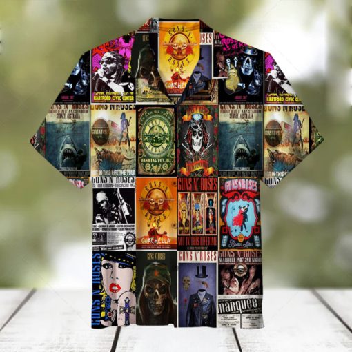 Guns N’ Roses Universal Aloha Hawaiian Shirt