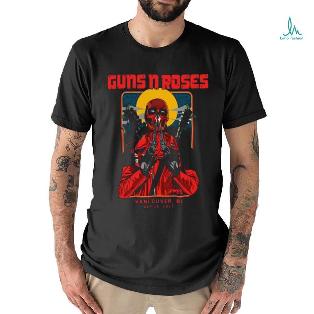 Guns N’ Roses Vancouver 10 16 2023 Shirt Guns N’ Roses Vancouver 10 16 2023 Shirt