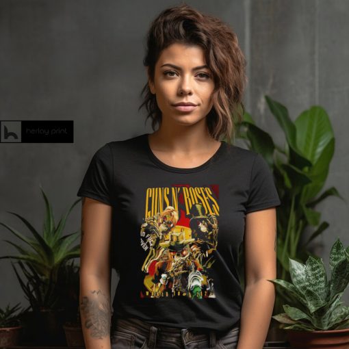 Guns n’ roses event world tour 2023 poster shirt