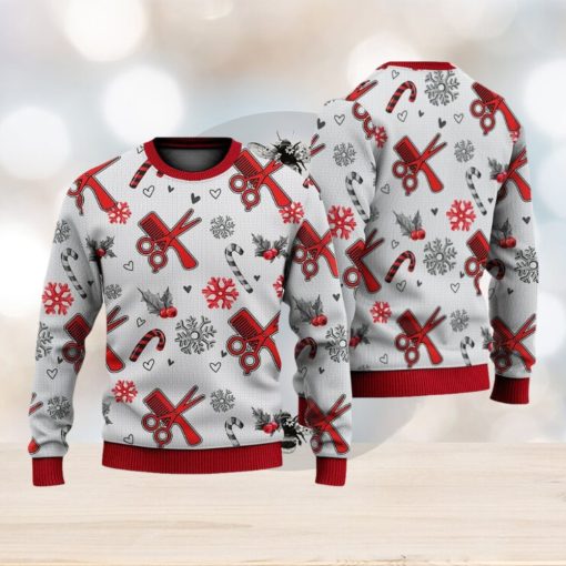 Hair Stylist Christmas Pattern Sweater Trending For Men And Women Gift Holidays