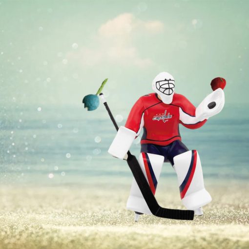 Hallmark NHL Washington Capitals Goalie Christmas Ornament