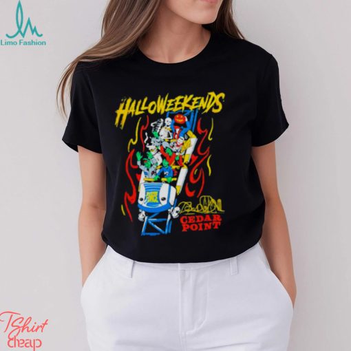 Halloweekends Character Coaster cedar point shirt