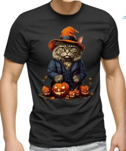 Halloween Cats Funny Cat Halloween T Shirt