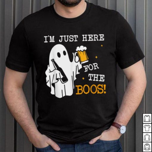 Halloween I’m Just Here For Boos Halloween Beer Lovers T Shirt
