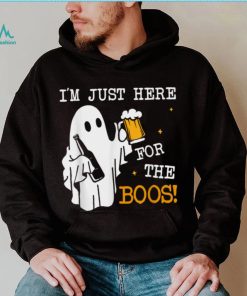 Halloween I'm Just Here For Boos Halloween Beer Lovers T Shirt
