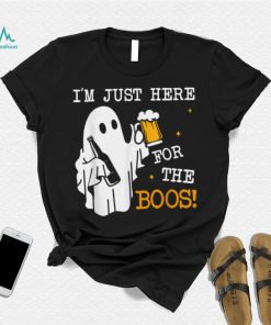Halloween I'm Just Here For Boos Halloween Beer Lovers T Shirt