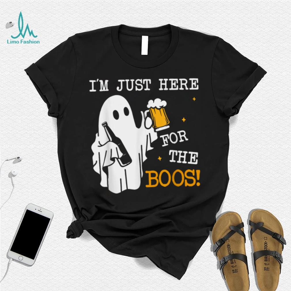 Halloween I'm Just Here For Boos Halloween Beer Lovers T Shirt Halloween I'm Just Here For Boos Halloween Beer Lovers T Shirt