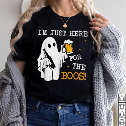 Halloween I’m Just Here For Boos Halloween Beer Lovers T Shirt