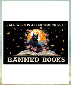 Halloween Is A Good Time To Read Banned Books Poster