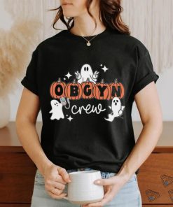 Halloween OBGYN Crew Ghost Obstetrics Nurse Squad Pumpkin T Shirt