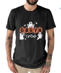 Halloween OBGYN Crew Ghost Obstetrics Nurse Squad Pumpkin T Shirt