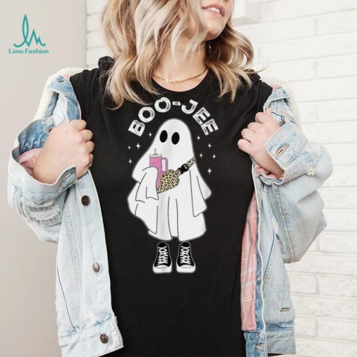Halloween Spooky Season Cute Ghost Boujee Boo Jee T Shirt
