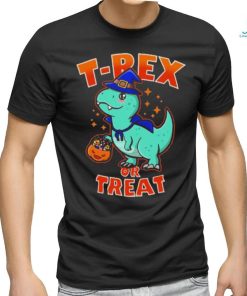 Halloween Trick or Treat Cute Kawaii T Rex Dinosaur For Kids Shirt