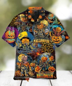 Halloween Zombie Pumpkin Halloween Hawaiian Shirt