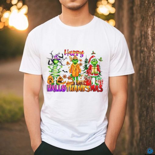 Happy HalloThanksMas shirt