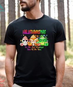 Happy Hallothanksmas coffee lover it’s the most wonderful time of the year shirt