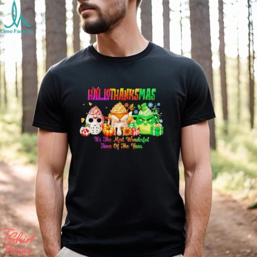 Happy Hallothanksmas coffee lover it’s the most wonderful time of the year shirt