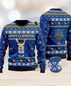 Happy Llamakkah Ugly Christmas Sweater Funny Gift For Men And Women Family Holidays