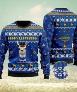 Happy Llamakkah Ugly Christmas Sweater Funny Gift For Men And Women Family Holidays