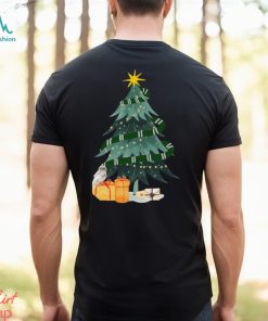Harry P Hp Slyther Blue House Magical Christmas Tree Shirt