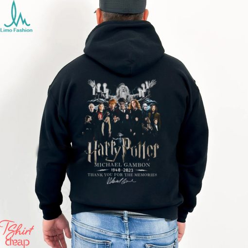 Harry Potter Michael Gambon 1940 – 2023 Thank You For The Memories Unisex T Shirt