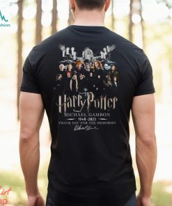 Harry Potter Michael Gambon 1940 – 2023 Thank You For The Memories Unisex T Shirt