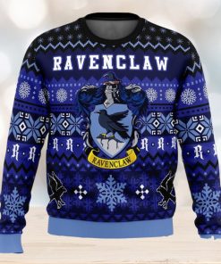 Harry Potter Ravenclaw House 3D Ugly Christmas Sweater Unisex Christmas Sweater For Men And Women