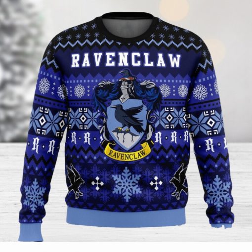 Harry Potter Ravenclaw House 3D Ugly Christmas Sweater Unisex Christmas Sweater For Men And Women