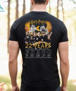 Harry Potter Richard Harris And Michael Gambon 22 Years 2001 – 2023 Thank You For The Memories Unisex T Shirt