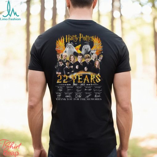 Harry Potter Richard Harris And Michael Gambon 22 Years 2001 – 2023 Thank You For The Memories Unisex T Shirt