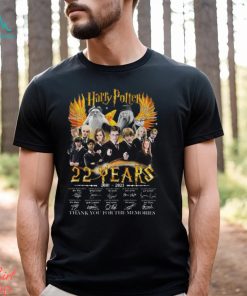 Harry Potter Richard Harris And Michael Gambon 22 Years 2001 – 2023 Thank You For The Memories Unisex T Shirt