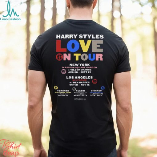 Harry Styles NYC Concert Merch Love On Tour 2022 Los Angeles Chicago Shirt