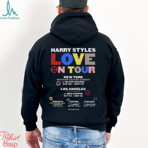Harry Styles NYC Concert Merch Love On Tour 2022 Los Angeles Chicago Shirt