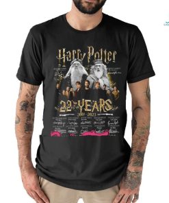 Harry potter 22 years shirt