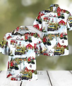 Hatzalah South Florida Ems Christmas Hawaiian Shirt