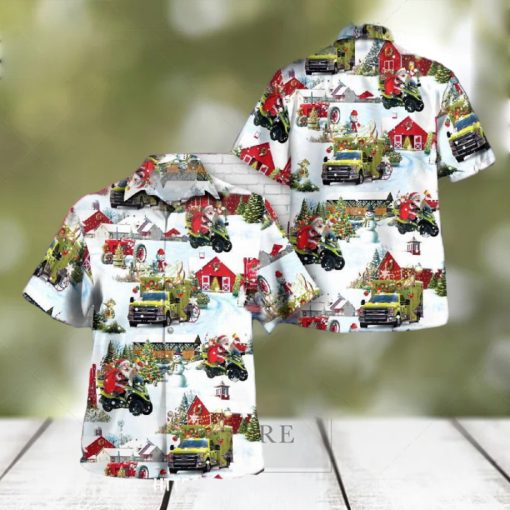 Hatzalah South Florida Ems Christmas Hawaiian Shirt